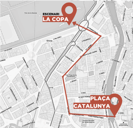 Recorregut 11S Girona