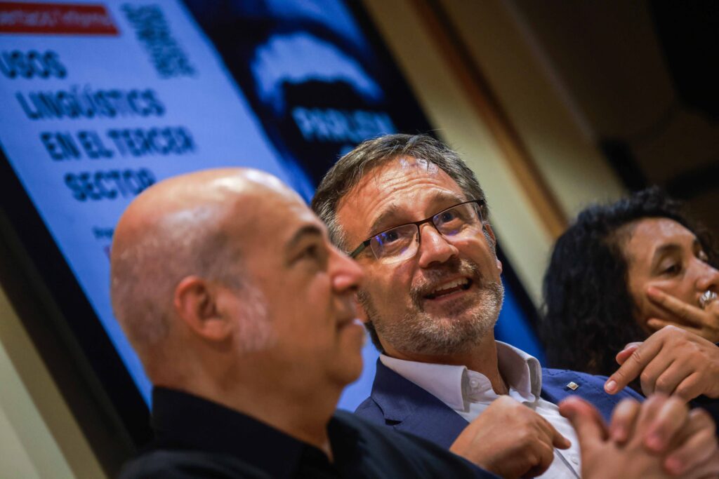Conseller Vila durant la presentació de l'informe (Raqueñ Pérez, Generalitat de Catalunya)